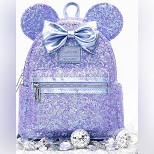 Loungefly - Disney Minnie Mouse Sequin Celebration Palm EXCLUSIVE